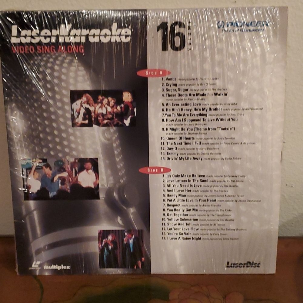 Pioneer Laser Karaoke Video Sing Along Album Vol. 16
